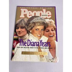 Vtg People Weekly Magazine Special Collector's Edition The Diana Years 1996